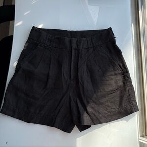 Free People 100% Linen Shorts